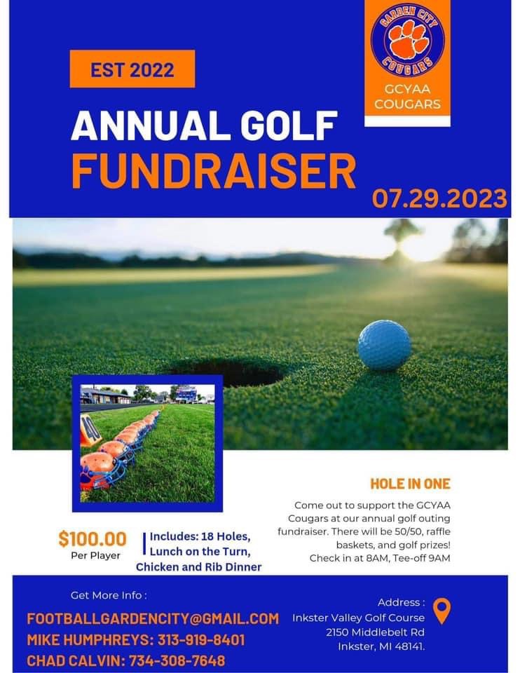 Golf Outing Informational Flyer